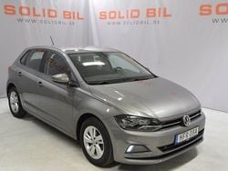 Mörkgrå (grå) Begagnad 2019 VW Polo Halvkombi | 109 000 kr