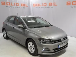 Mörkgrå (grå) Begagnad 2019 VW Polo Halvkombi | 109 000 kr (Bra pris)
