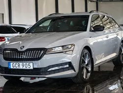 Grå Begagnad 2020 Skoda Superb Business Line Kombi | 219 500 kr (Lite dyr)