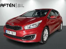 Röd Begagnad 2016 Kia Ceed Halvkombi | 134 900 kr (Marknadspris)