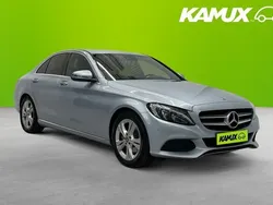 Silver (grå) Begagnad 2018 Mercedes C200 Avantgarde Sedan | 238 500 kr (Superpris)