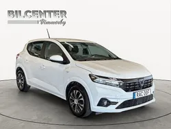 Vit Begagnad 2022 Dacia Sandero Halvkombi | 149 500 kr (Lite dyr)