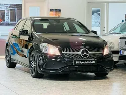 Svart Begagnad 2017 Mercedes A180 AMG Halvkombi | 169 999 kr (Marknadspris)
