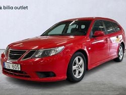 Röd Begagnad 2010 Saab 9-3 Linear Kombi | 37 900 kr (Marknadspris)