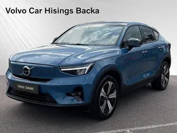 Blå Begagnad 2022 Volvo EC40 Single Motor SUV | 389 900 kr
