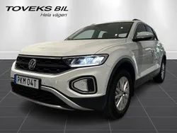 Vit (pure white) Begagnad 2022 VW T-Roc Life SUV | 249 900 kr (Bra pris)