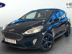 Svart (black) Begagnad 2018 Ford Fiesta Titanium Halvkombi | 115 000 kr (Marknadspris)