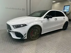 Vit Begagnad 2021 Mercedes A45 AMG AMG Halvkombi | 549 900 kr (Marknadspris)