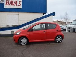 Mörkröd (röd) Begagnad 2010 Toyota Aygo Halvkombi | 34 500 kr (Marknadspris)
