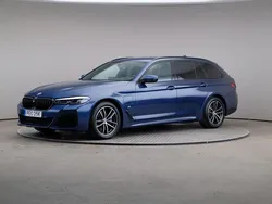 Blå (phytonic blå) Begagnad 2021 BMW 530e Shadowline Kombi | 365 000 kr (Lite dyr)