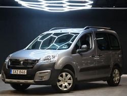 Grå Begagnad 2018 Peugeot Partner Tepee Minibuss | 299 900 kr