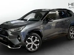 Grå (grey) Begagnad 2021 Toyota RAV4 Hybrid Premium SUV | 398 700 kr (Superpris)