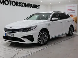 Vit Begagnad 2019 Kia Optima Hybrid Advance Sedan | 124 900 kr (Marknadspris)
