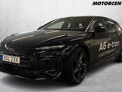 Svart Begagnad 2025 Audi A6 e-tron S-Line Kombi | 939 000 kr (Marknadspris)