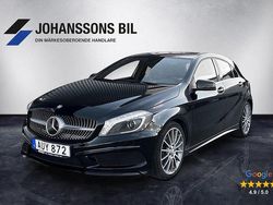 Svart Begagnad 2014 Mercedes A180 AMG line Halvkombi | 139 900 kr (Lite dyr)