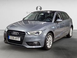 Grå Begagnad 2014 Audi A3 Sportback Attraction Halvkombi | 134 900 kr (Bra pris)