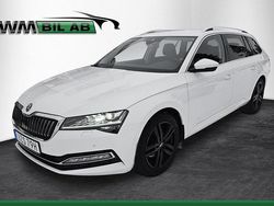 Vit Begagnad 2020 Skoda Superb Business Line Kombi | 249 000 kr (Dyr)