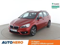 Röd Begagnad 2014 BMW 218 Active Tourer Sport Line Minibuss | 123 000 kr (Marknadspris)