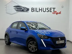 Blå Begagnad 2020 Peugeot e-208 Active Halvkombi | 158 500 kr (Marknadspris)