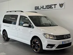 Vit Begagnad 2020 VW Caddy Maxi Life Life Minibuss | 329 900 kr