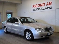 Silver Begagnad 2002 Mercedes S320 Sedan | 59 900 kr