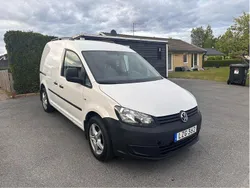 Vit Begagnad 2012 VW Caddy Minibuss | 45 000 kr (Superpris)