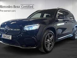 Svart Begagnad 2024 Mercedes GLB220 AMG Line Premium SUV | 499 000 kr (Bra pris)