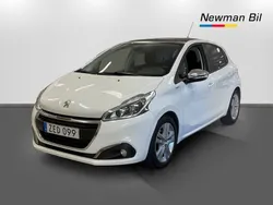 Vit Begagnad 2018 Peugeot 208 Style Halvkombi | 104 700 kr