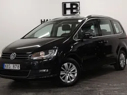 Svart Begagnad 2014 VW Sharan Minibuss | 164 900 kr (Marknadspris)