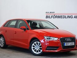 Röd Begagnad 2014 Audi A3 Sportback Attraction Halvkombi | 84 900 kr (Bra pris)