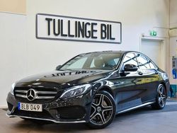 Svart Begagnad 2015 Mercedes C250 AMG Sedan | 219 900 kr (Superpris)