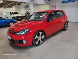 Röd Begagnad 2009 VW Golf VI GTI Halvkombi | 89 900 kr (Marknadspris)