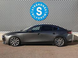 Grå (gråmetallic) Begagnad 2019 Mazda 3 Sky Sedan | 189 000 kr (Marknadspris)