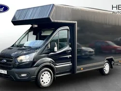 Svart Ny 2024 Ford Transit Trend Pickup | 399 900 kr