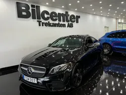 Svart Begagnad 2018 Mercedes E220 AMG Sportkupé | 339 900 kr (Marknadspris)