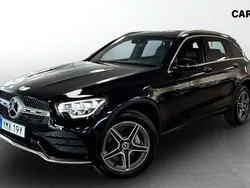 Svart (black) Begagnad 2022 Mercedes GLC300e AMG line SUV | 489 900 kr (Marknadspris)