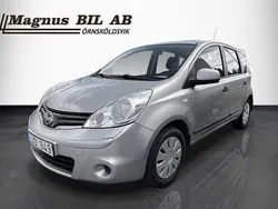 Silver Begagnad 2010 Nissan Note Minibuss | 34 900 kr (Marknadspris)