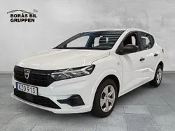 Vit Begagnad 2022 Dacia Sandero Essentiel Halvkombi | 129 000 kr (Marknadspris)