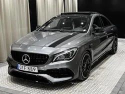Mörkgrå Begagnad 2016 Mercedes CLA45 AMG AMG Sportkupé | 349 900 kr (Marknadspris)