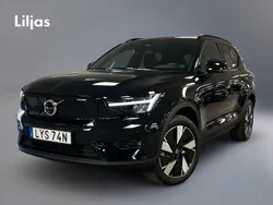 Svart Ny 2025 Volvo EX40 Performance SUV | 693 400 kr (Dyr)