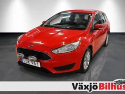 Röd Begagnad 2015 Ford Focus Trend Kombi | 89 900 kr (Marknadspris)