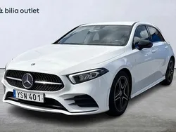 Vit Begagnad 2018 Mercedes A180 AMG Halvkombi | 224 900 kr (Marknadspris)