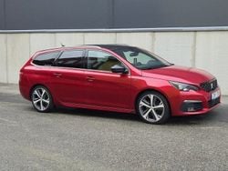 Ljusröd (röd) Begagnad 2017 Peugeot 308 GT Kombi | 129 000 kr (Marknadspris)