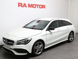 Vit Begagnad 2017 Mercedes CLA250 Shooting Brake AMG Kombi | 239 800 kr (Marknadspris)