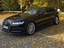 Svart Begagnad 2017 Audi A6 Ambition Kombi | 179 900 kr (Marknadspris)