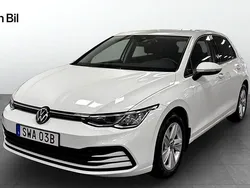 Vit Begagnad 2022 VW Golf VIII Life Kombi | 249 000 kr (Bra pris)