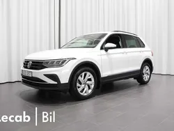 Vit Begagnad 2022 VW Tiguan SUV | 279 500 kr (Bra pris)