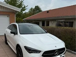 Vit Begagnad 2024 Mercedes CLA250e Shooting Brake Kombi | 429 000 kr (Dyr)