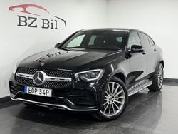 Svart Begagnad 2019 Mercedes GLC220 AMG Sportkupé | 389 900 kr (Marknadspris)