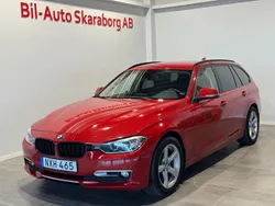 Röd Begagnad 2013 BMW 318 Kombi | 119 500 kr (Marknadspris)